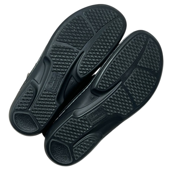Finn Comfort Women’s black and white 
Saloniki sandals Size 12-12.5 EU 43 - Picture 9 of 12